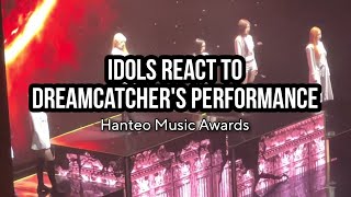 Idols react to Dreamcatchers Performance at Hanteo Music Awards 2023 [upl. by Sanez]