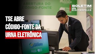 TSE abre códigofonte da urna eletrônica [upl. by Kciredor]