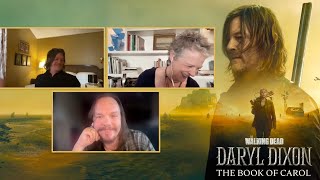 quotThe Walking Dead Daryl Dixonquot Norman Reedus amp Melissa McBride im ROLLINGSTONEInterview [upl. by Ardnohsal]