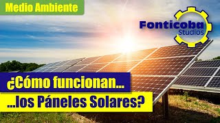 Páneles Solares cómo funcionan  Cómo funciona una celda solar  Qué es el efecto fotoeléctrico [upl. by Lunette]