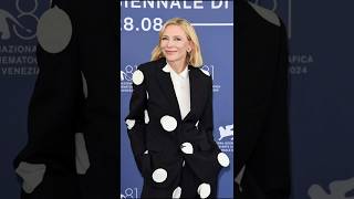 Cate Blanchett 2024 Venedik Film Festivalinde😍fashion celebrity shorts shortvideo [upl. by Mail]