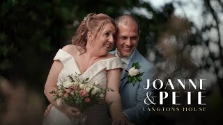 Joanne amp Pete  Langtons House Essex  Wedding Film  James Steer Media  Sony FX3 [upl. by Eeslehc]