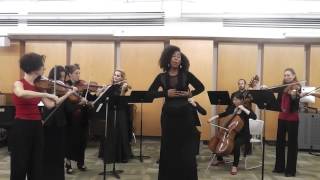 quotSummertimequot Noel Wippler soprano with String Orchestra of NYC at Nyack College NYC [upl. by Georges]