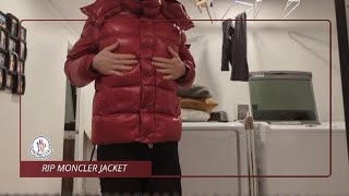 RIP Moncler jacket and my first down jacket so why its not my best of my videos [upl. by Ennovaj]