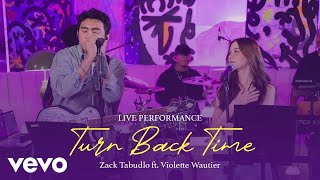 Zack Tabudlo  Turn Back Time Official Live Performance ft Violette Wautier [upl. by Corydon]