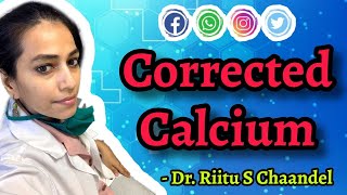 corrected calcium formula corrected calcium calculation [upl. by Guildroy]