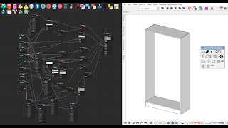 Parametric Modeling in Sketchup  Make Cabinet Resize freely by parameters and nesting [upl. by Gresham61]