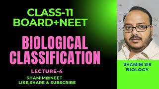 L4Six kingdom systemBiological Classification Class 11NEET [upl. by Annatnom]