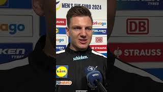 HandballEM Christoph Steinert bekommt Motivationsnachrichten  Sportschau [upl. by Arvonio]