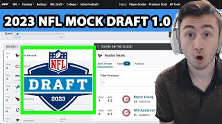 PFF 2023 NFL MOCK DRAFT 1 [upl. by Platon499]