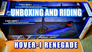 Unboxing and Riding The Hover1 Renegade [upl. by Valenka]