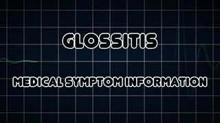 Glossitis Medical Symptom [upl. by Iv305]