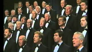 Treorchy Male Choir singing quotTydi a Roddaistquot on S4Cs quotCanwn Moliannwnquot in 1990 [upl. by Enicnarf]