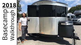 Walk Through 2018 Airstream Basecamp 16NB Light Weight Small Camping Adventure Trailer [upl. by Ume824]