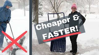 Best Snow Shovel Why You NEED This Whacky Shovel [upl. by Chung672]