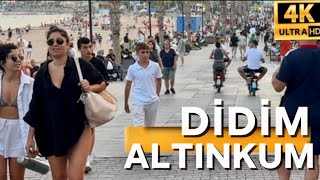 Didim ALTINKUM Evening Walk🌴july 2024 TURKEY  4K UHD [upl. by Collier153]