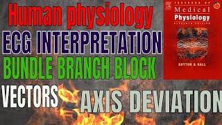 ECG interpretationvectorial analysis Guyton ch12 [upl. by Mutat428]