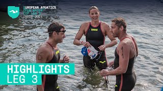 25km Race Highlights  Open Water Swimming Cup 2024  Leg 3 Ohrid  European Aquatics [upl. by Liahkim]