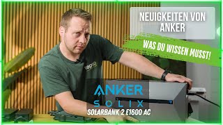 Mehr Speicher mehr Nutzen 🔋 Der Anker Solarbank 2 E1600 ACSpeicher in Aktion ☀️⚡️ [upl. by Caresa486]