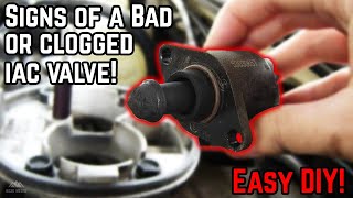 DIY  How to Address a Clogged or Bad Idle Air Control Valve with Symptoms [upl. by Lusty]