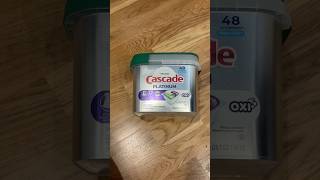 Cascade Platinum ActionPacs Dishwasher Detergent Pods  Product Review [upl. by Eatnoed]