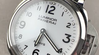 Panerai Luminor Base 8 Days PAM 561 Panerai Watch Review [upl. by Kubiak]