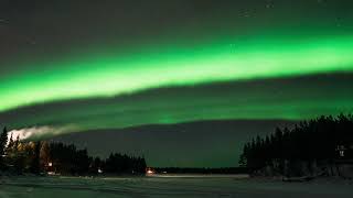 Aurora Borealis  Kiruna Sweden [upl. by Ardnazxela]