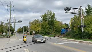 Southbound OBRY train crossing McMurchy Avenue [upl. by Samuela]