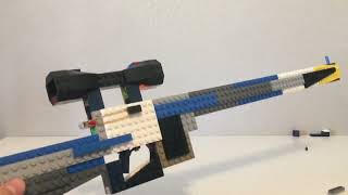 Very powerful LEGO SNIPER RIFLE [upl. by Almeida688]