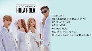 Mini Album KARD  Hola Hola [upl. by Nessa554]