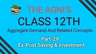 Part29 ExPost Saving and investment Aggregate Demand and Related Concepts [upl. by Nekal]