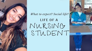 WHATS IT LIKE BEING A NURSING STUDENT Social life Anxiety [upl. by Abbott116]