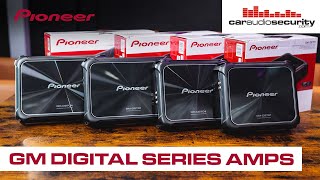 Pioneer Car Amplifiers GM Digital Series  Car Audio amp Security [upl. by Yusem644]