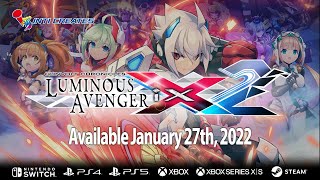 Gunvolt Chronicles Luminous Avenger iX 2  World Premiere Trailer [upl. by Alyacim]