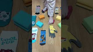 Satisfying Dog socks Paw Patrol Chase Rubble Zuma Marshall Rocky Everest Skye and Ryder short [upl. by Broome]