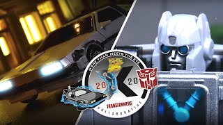 Back To The Future ✖ TRANSFORMERS 2020ver GIGAWATT Stopmotion [upl. by Lerraf]