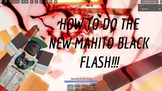 How to do the newest black flash in jjs [upl. by Tracy702]