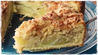 saftiger 🍎 APFELKUCHEN 🍎 mit knackiger karamellisierter MANDELKRUSTE [upl. by Ahtnama]