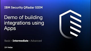 QRadar Demo of building integrations using Apps [upl. by Sulienroc191]