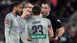 Dominic CalvertLewin Red Card Controversy  Does VAR Need Changes  Crystal Palace v Everton [upl. by Neztnaj]