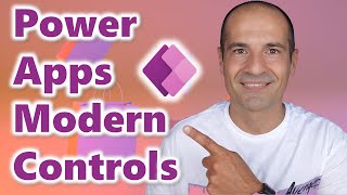 How to use modern controls in Power Apps [upl. by Coussoule]