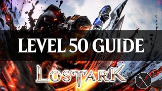 Lost Ark Endgame Guide 2022 What to do When You hit Level 50  Engravings Item Level Gear Etc [upl. by Hooper]