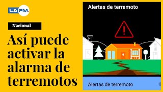 Temblor en Colombia ¿Cómo activar la alerta sísmica [upl. by Olocin]