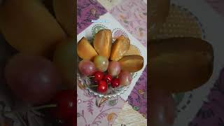 Lunch khaber age 1ta gota sobeda lal angur cherry 🍒 ei Fruits gulo khelam youtubeshortslove [upl. by Cinelli]