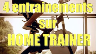 Cyclisme  4 entraînements sur HOMETRAINER 🚴 [upl. by Loats]