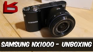 Samsung NX1000 WIFI Smart Camera  Unboxing [upl. by Apicella]