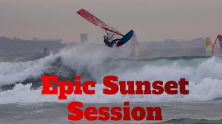 PERFECT WINDSURF SESSION  CAPE TOWN [upl. by Lynus324]