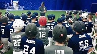 Nate Trosky at Gameday Baseball • 6th Tool Player Hitting Clinic [upl. by Akehs201]