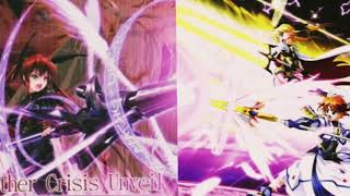 nanoha and fate vs nanoha dark evil another crisis 4 theme [upl. by Ahsenek]