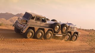 THE LARGEST SUV IN THE WORLD Built by Sheikh Hamad Bin Hamdan Al Nahyan [upl. by Pfaff]